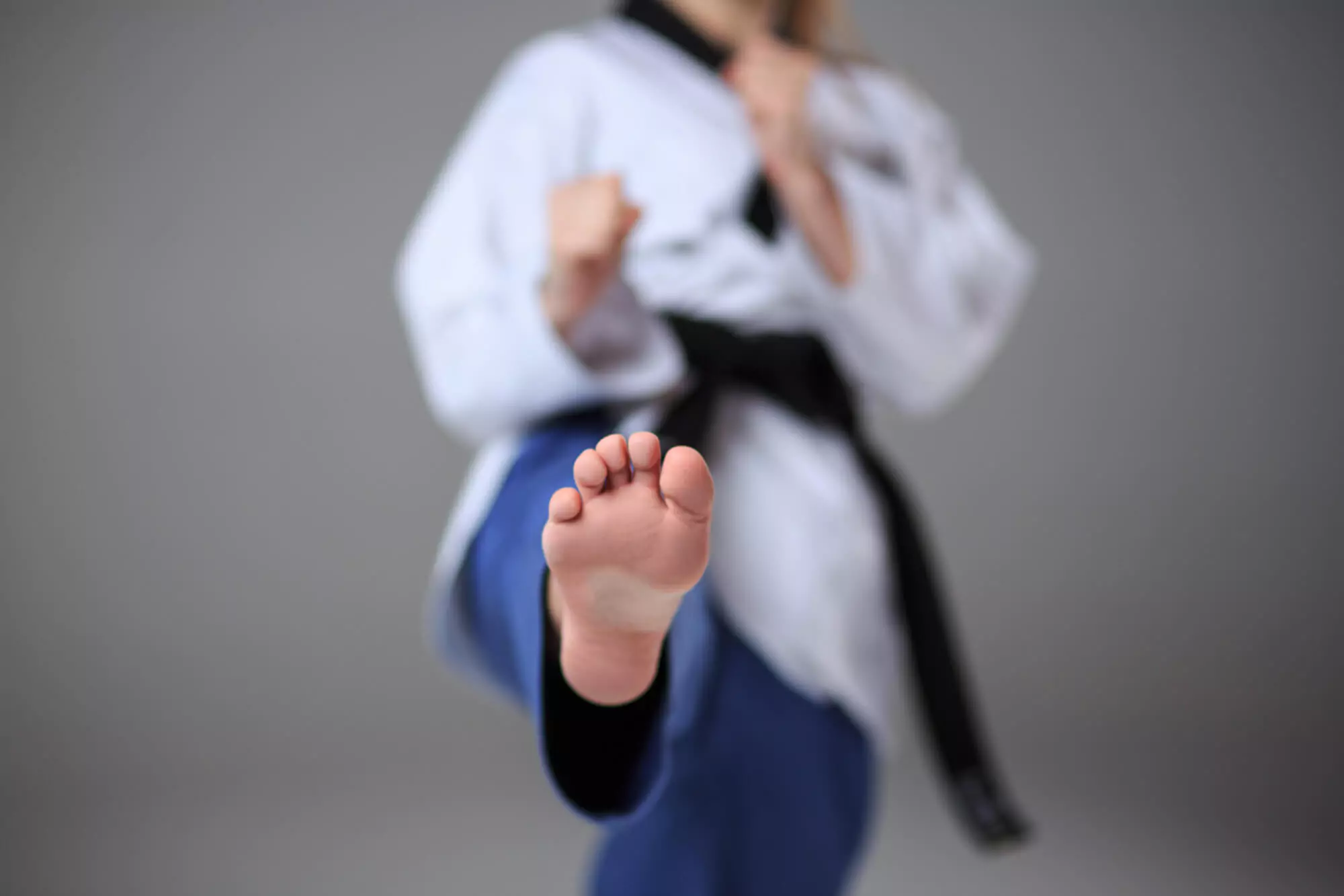 Exercises of judokas